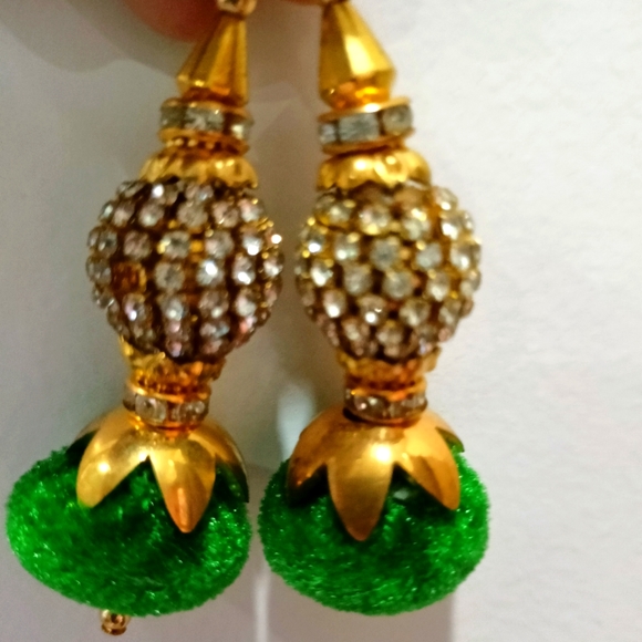 Other - Green stone latkans